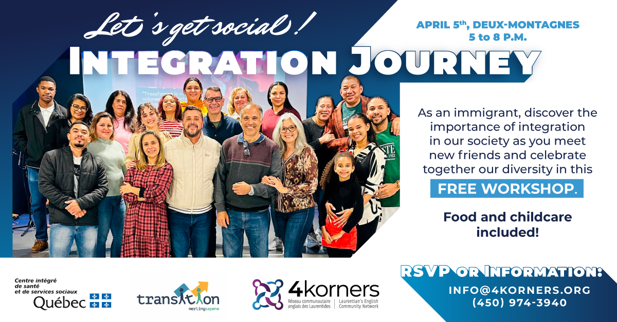 Integration Journey, Workshop for Newcomers