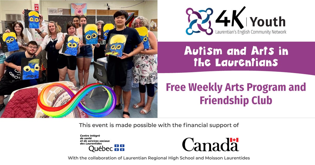 Autism and Arts in the Laurentians LRHS