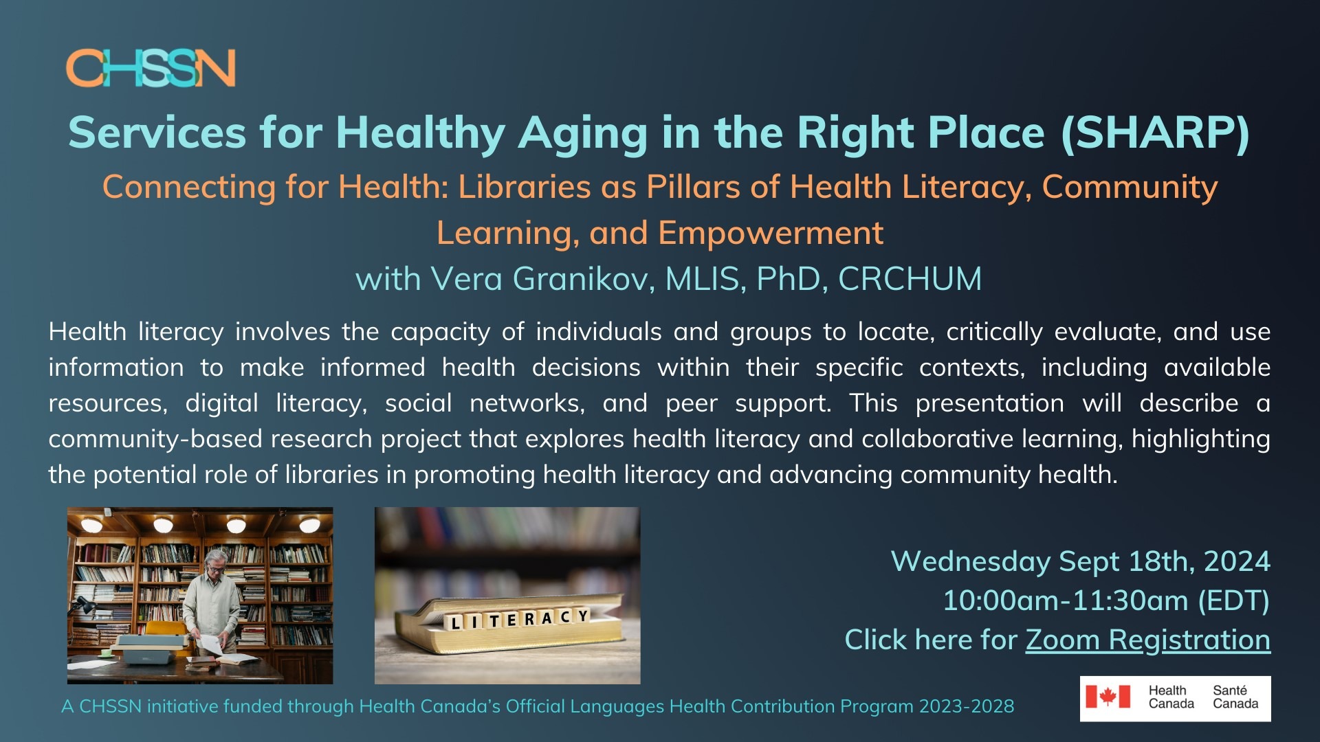 Connecting for Health: Libraries as Pillars of Health Literacy, Community Learning, and Empowerment