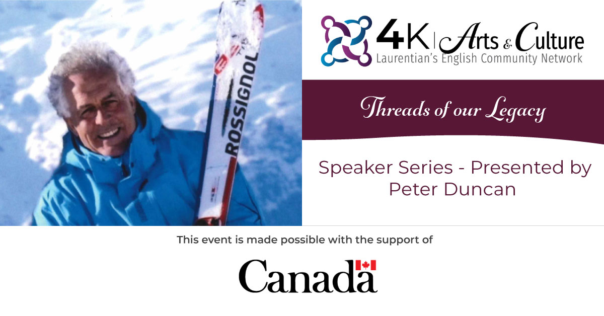 Threads of Our Legacy - Speaker Series Presented by Peter Duncan