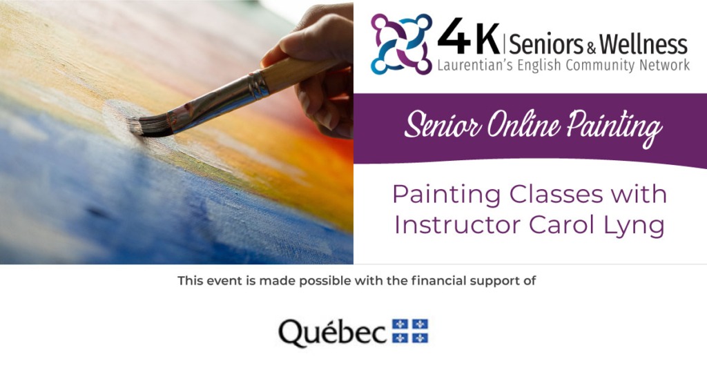 Senior online painting