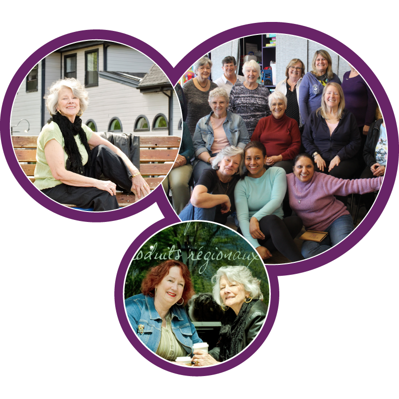 3 purple rings with seniors