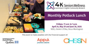 Monthly potluck lunch