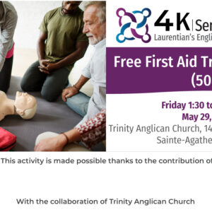 Free First Aid Training Course (50+): Sainte Agathe