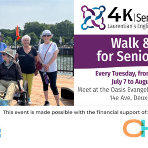 Walk & Talk for Seniors (50+)